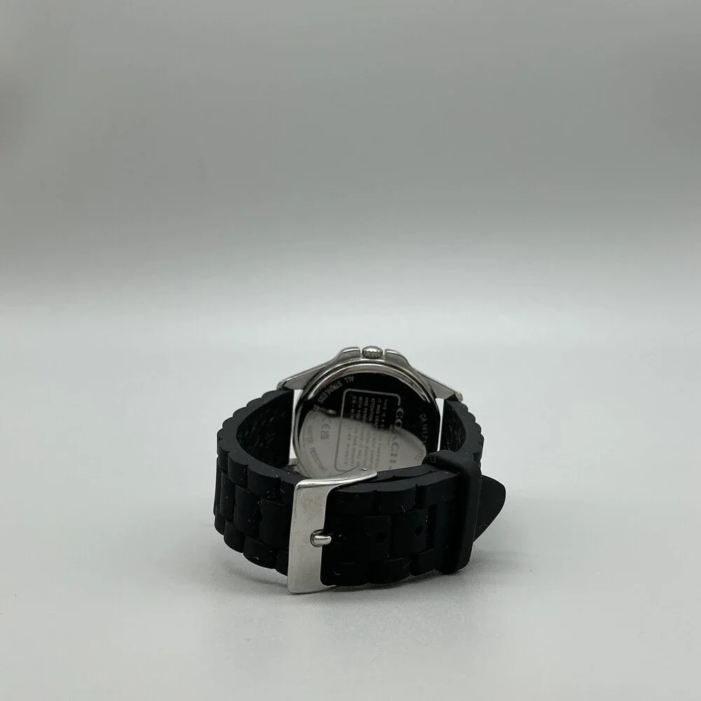 Coach Libby Womens Watch 39mm Black Dial Logo Dial New Battery